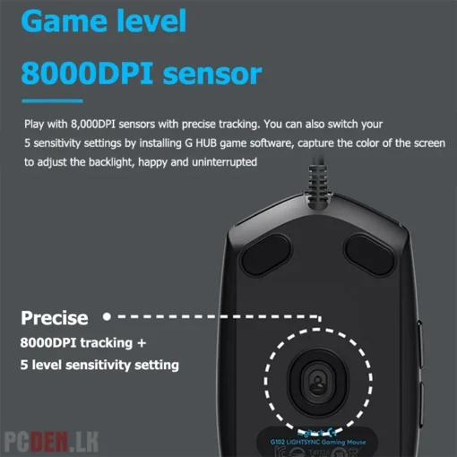 G102 Wired USB Gaming Mouse