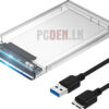 Transparent USB3.0 Hard Drive Enclosure