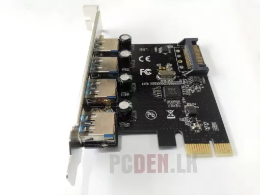 4 Ports USB 3.0 PCIe Card
