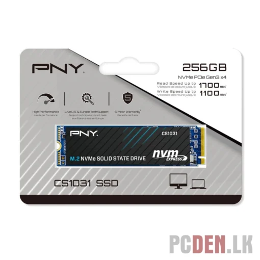 PNY CS1031 256GB NVMe SSD