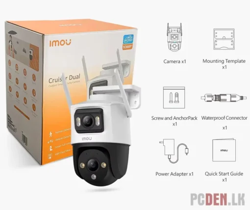 IMOU Cruiser Dual 3MP Wireless Wi-Fi CCTV Camera