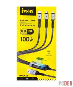 Ivon 3 in 1 Charging Cable