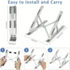 Aluminum Foldable Laptop Stand