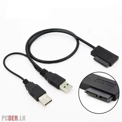 SATA To USB Slim CD/DVD Optical Drive Adapter Cable