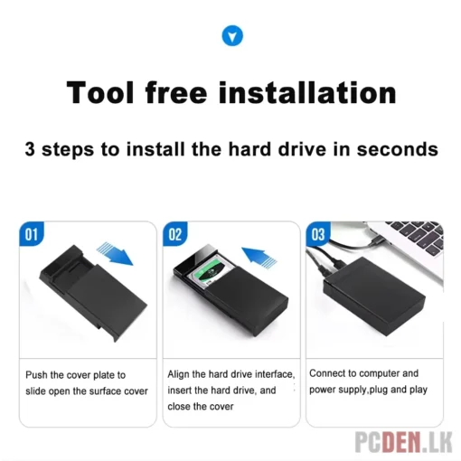 3.5 SATA Hard Drive Enclosure