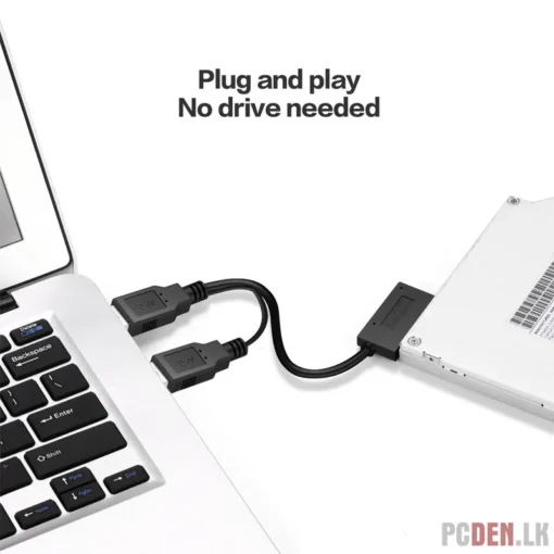 SATA To USB Slim CD/DVD Optical Drive Adapter Cable