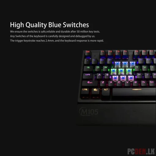 Deiog M105 Wired Mechanical Gaming Keyboard