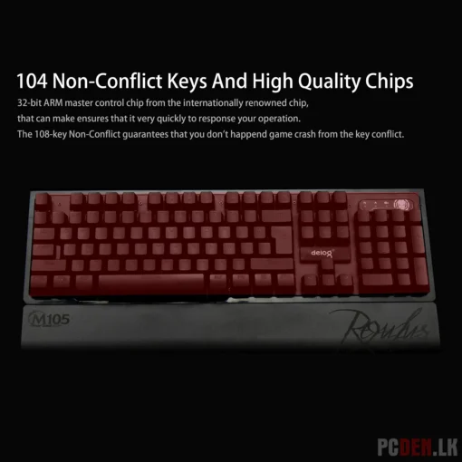 Deiog M105 Wired Mechanical Gaming Keyboard