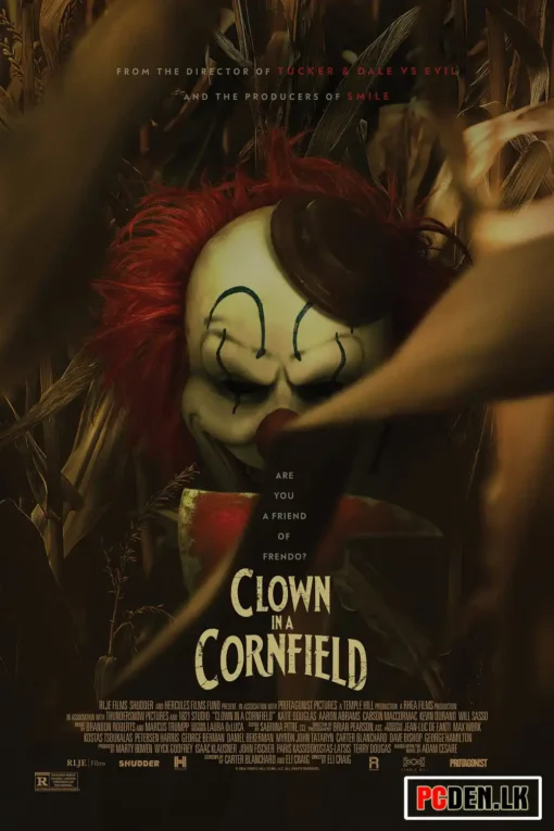 Clown in a Cornfield