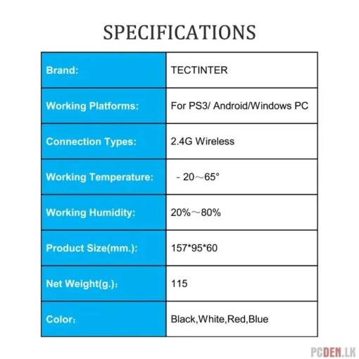 2.4G Wireless Smart Game Controller