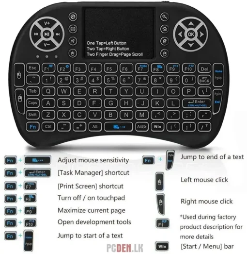 Mini 2.4G Wireless Keyboard