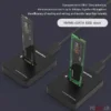 M.2 NVMe / NGFF Supported USB 3.1 Gen 2 Solid State Drive Docking Station