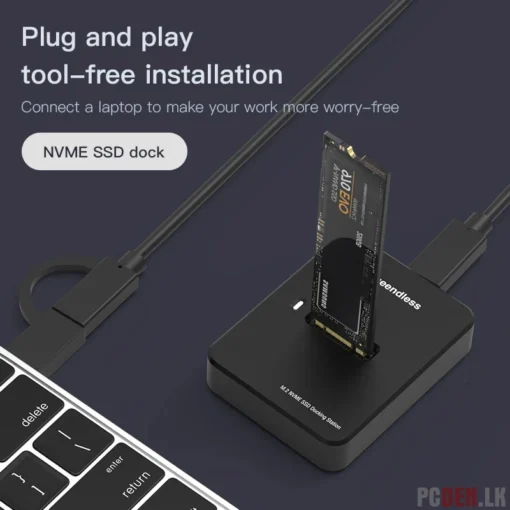 M.2 NVMe / NGFF Supported USB 3.1 Gen 2 Solid State Drive Docking Station