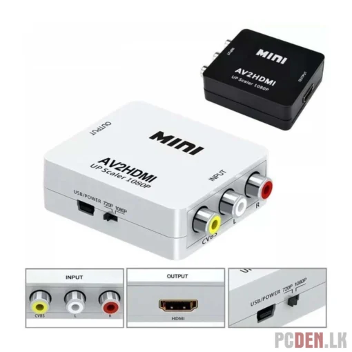 AV to HDMI Converter Adapter