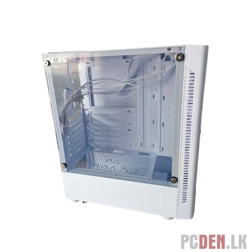 GAMEKM D12 ATX Gaming Casing | White