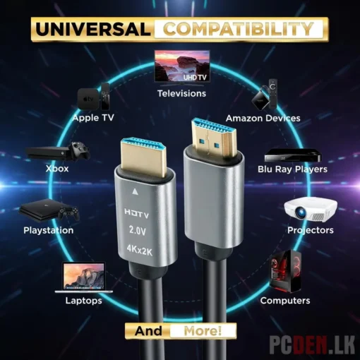 HDMI High Quality 4K Supported Cable