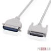 DB25 Parallel Printer Male to Female Cable