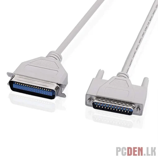 DB25 Parallel Printer Male to Female Cable