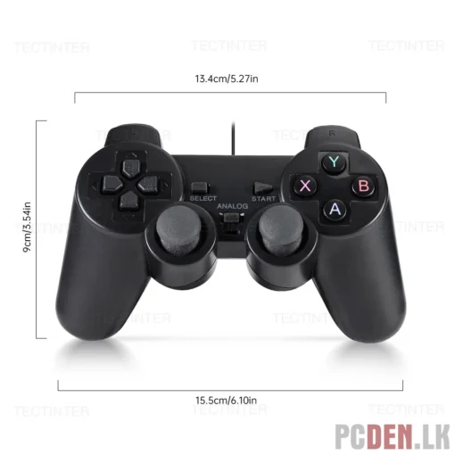 UCOM USB Dual Wired Computer Gamepad