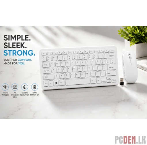 GKM901 Wireless 2.4GHz Mini Keyboard & Mouse Combo