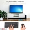 GKM901 Wireless 2.4GHz Mini Keyboard & Mouse Combo