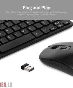 GKM901 Wireless 2.4GHz Mini Keyboard & Mouse Combo