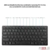 GKM901 Wireless 2.4GHz Mini Keyboard & Mouse Combo