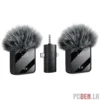 F11-2 Dual Wireless Clip-On Collar Microphone