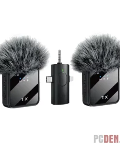 F11-2 Dual Wireless Clip-On Collar Microphone