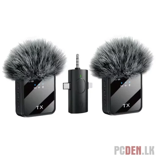 F11-2 Dual Wireless Clip-On Collar Microphone