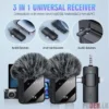 11-2 Dual Wireless Clip-On Collar Microphone