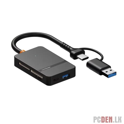 Multi-functional USB 3.0 8-in-1 Memory SD Card Reader